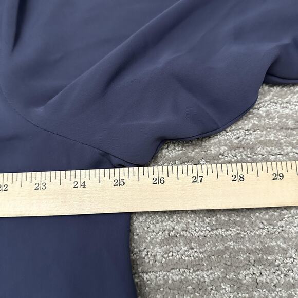 J Jill Wearever Collection Shirt Womens 2X Blue Blouse Capsule Career Plus Size - Picture 8 of 9